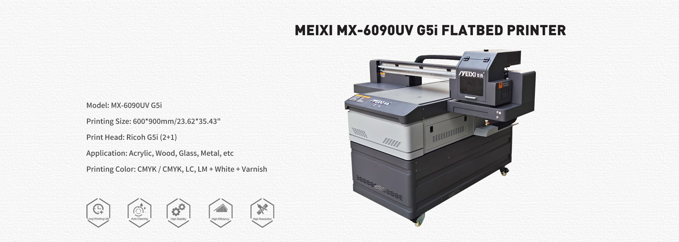 Why MEIXI MX-6090UV Use Ricoh G5i Print Head